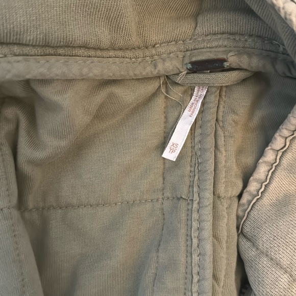 Free People Olive Green Jacket - Picture 3 of 4